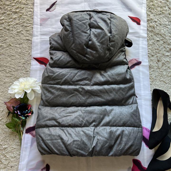 美品】DUVETICA ダウンジャケット グレー ウール マット 40