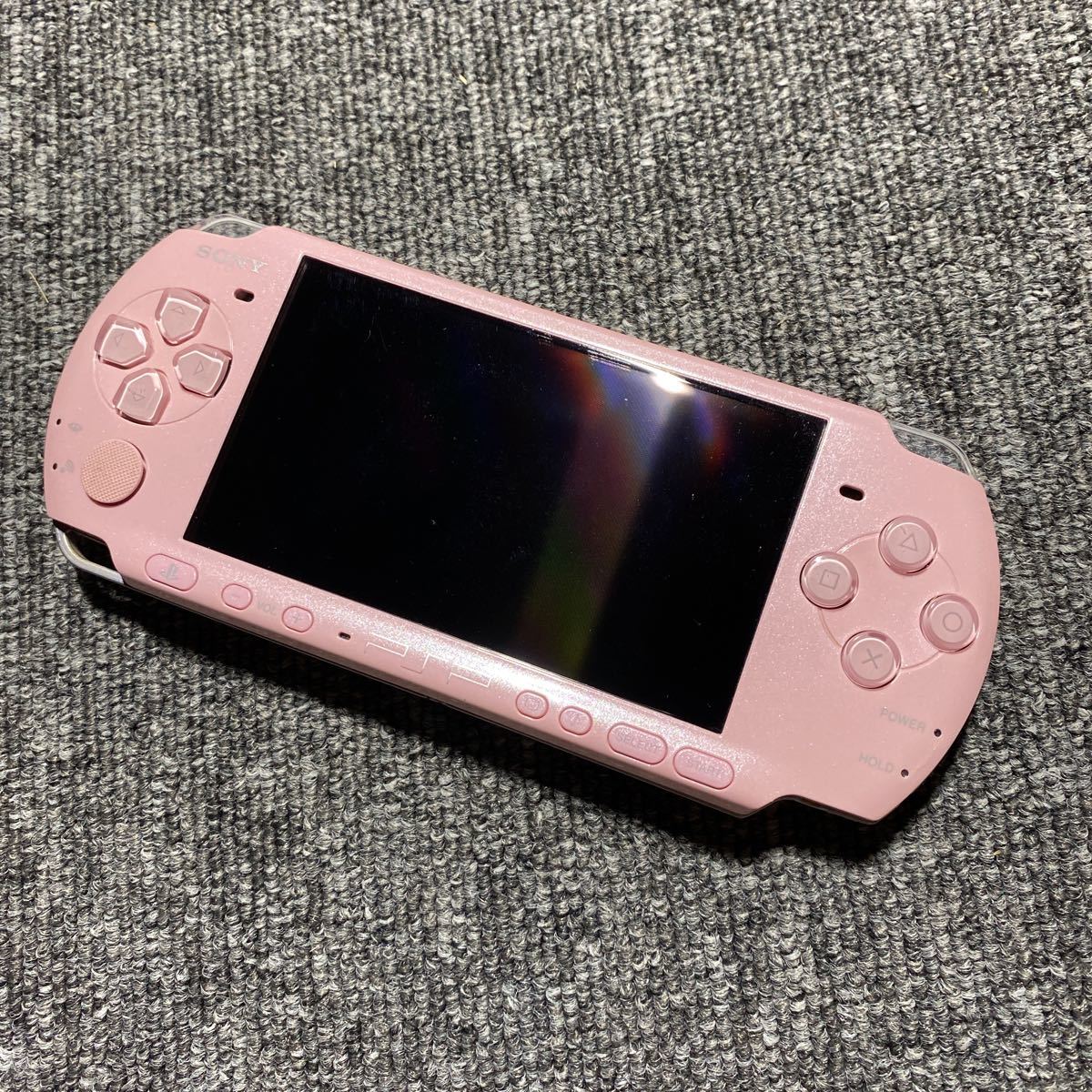 PSP PSP-3000 ブロッサムピンク 充電器付き メモリーカード バッテリー 