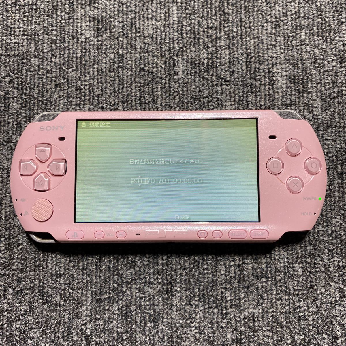 PlayStation PSP3000 ブロッサムピンク メモリーカード付き-