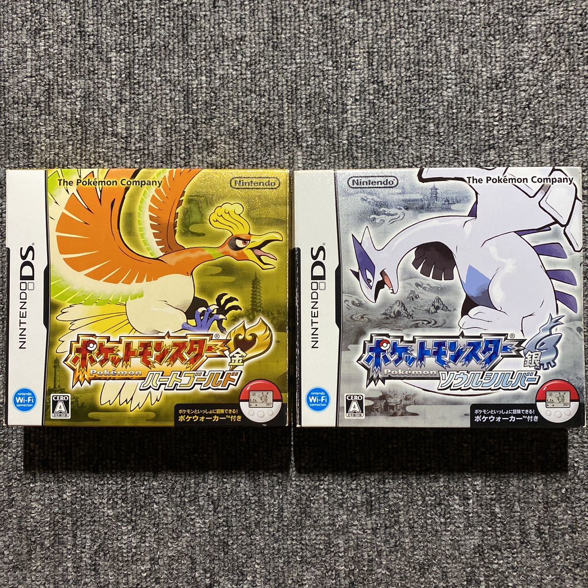 UNISEX S/M ポケットモンスター ハートゴールド DS ポケウォーカー付き