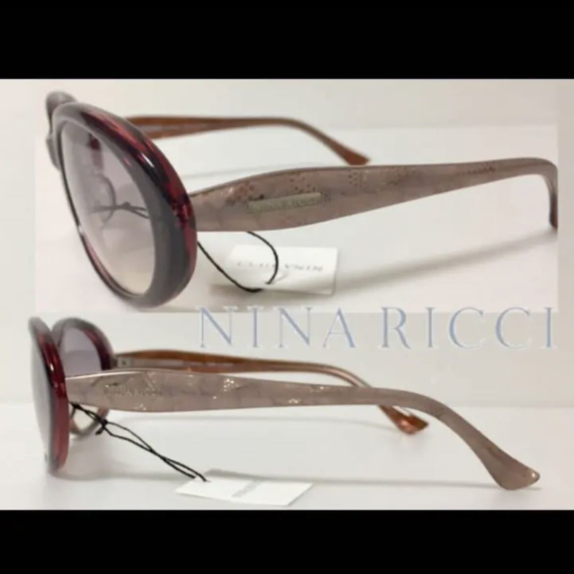 コーフル Nina Ricci ニナリッチ✳新品サングラス ケース付き