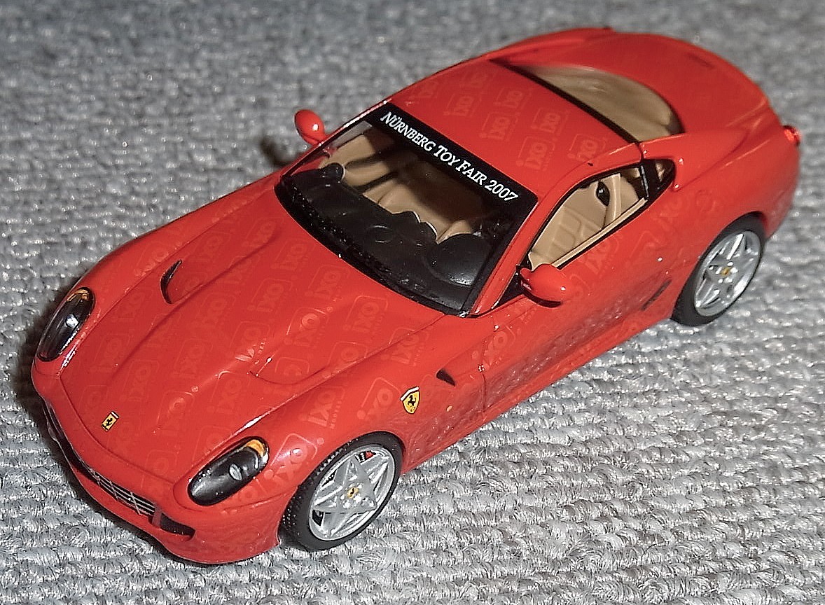 トイフェア別注 1/43 フェラーリ 599GTB TOYFAIR2007 FERRARI IXO イクソ-