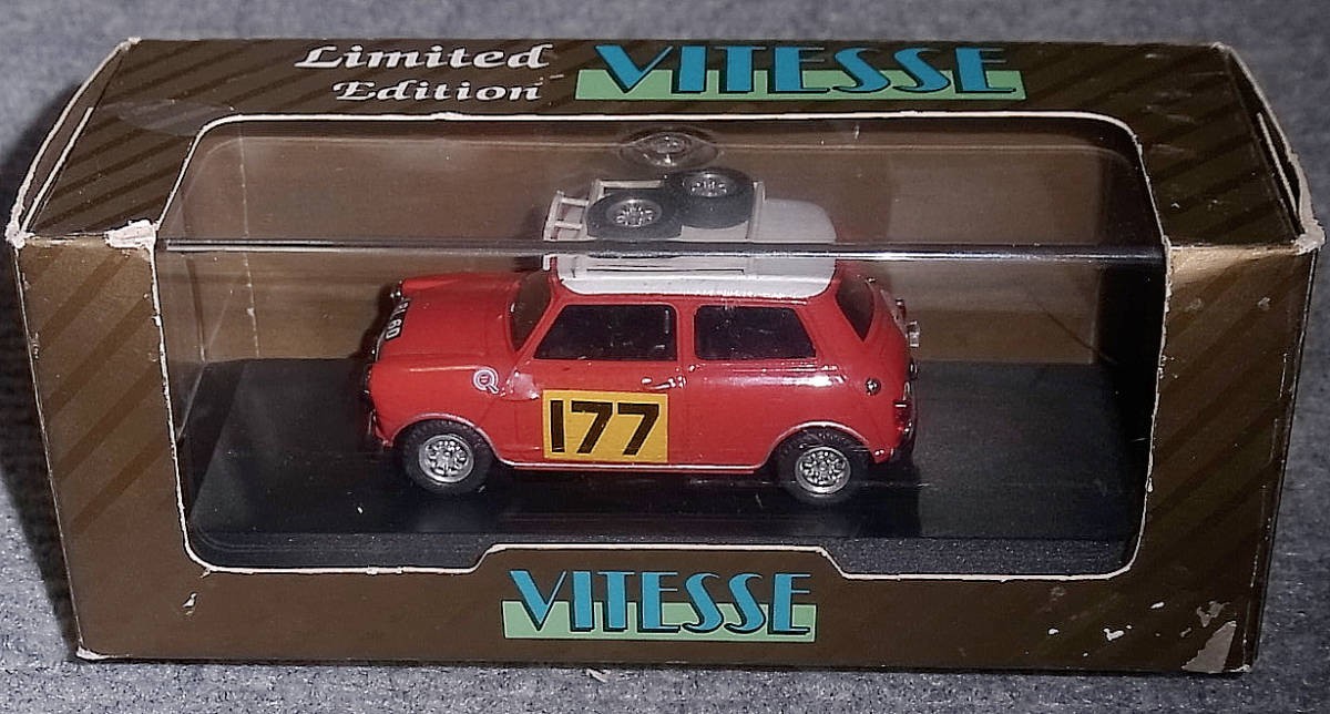 L034 1/43 MORRIS COOPER S 1967 モナコ 177号 MINI ミニ クーパー モーリス