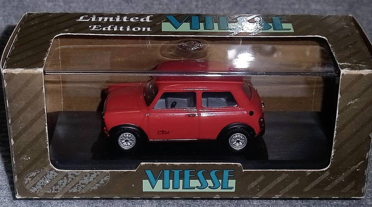 L091A 1/43 MINI 1000 CITY E 1980 red Cooper Mini 