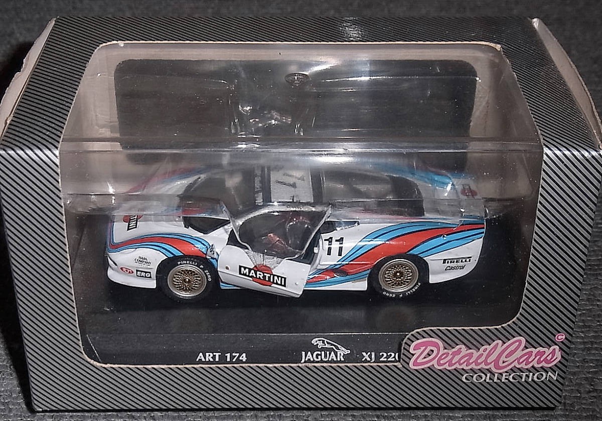 DetailCars ART174 1/43 ジャガーXJ220 11号車 マルティニ ルマン 1995 JAGUAR MARTINI_画像2