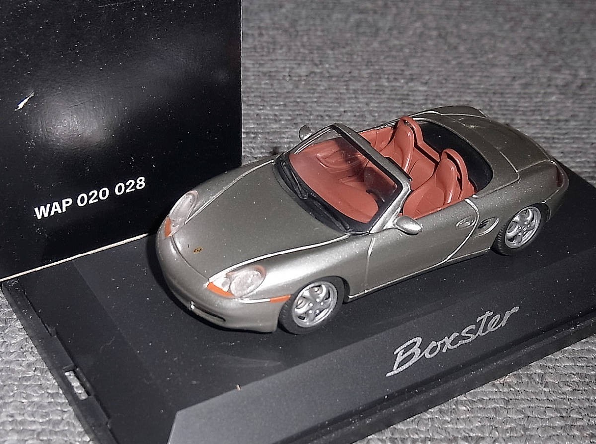 ポルシェ別注 Schuco製 1/43 ボクスター シルバー PORSCHE WAP 020 028