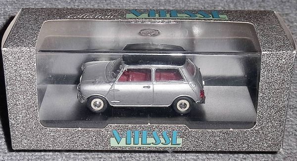 580 1/43 オースチン クーパー S シルバー 黒 1963 AUSTIN ミニ MINI COOPER