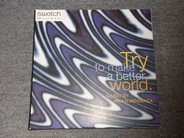 Yupack including carriage unused goods 1996 Musical swatch 11PM Melody By Paolo Mendona CD attaching SLZ103 Mu ji call Swatch *