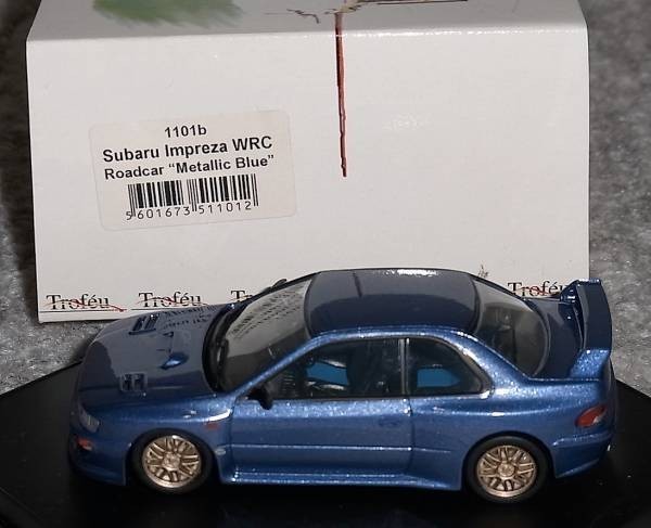 1101b 1/43 Subaru Impreza WRC purple load car SUBARU IMPREZA