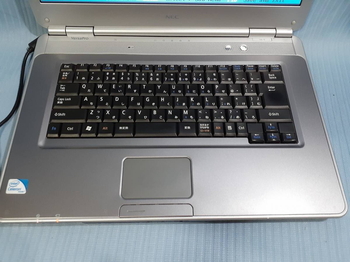 ♪♪送料無料！ジャンク　ノートPC NEC VersaPro VA-9 VY22MA-9 BIOS起動OK!　341A-8C9P88♪♪_画像3