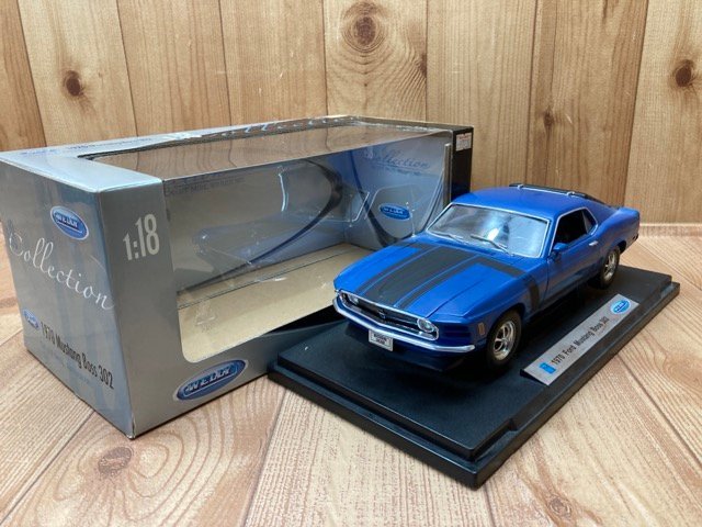 WELLY 1970 Ford Mustang Boss 302/フォード マスタング　1/18　YDK594_画像1