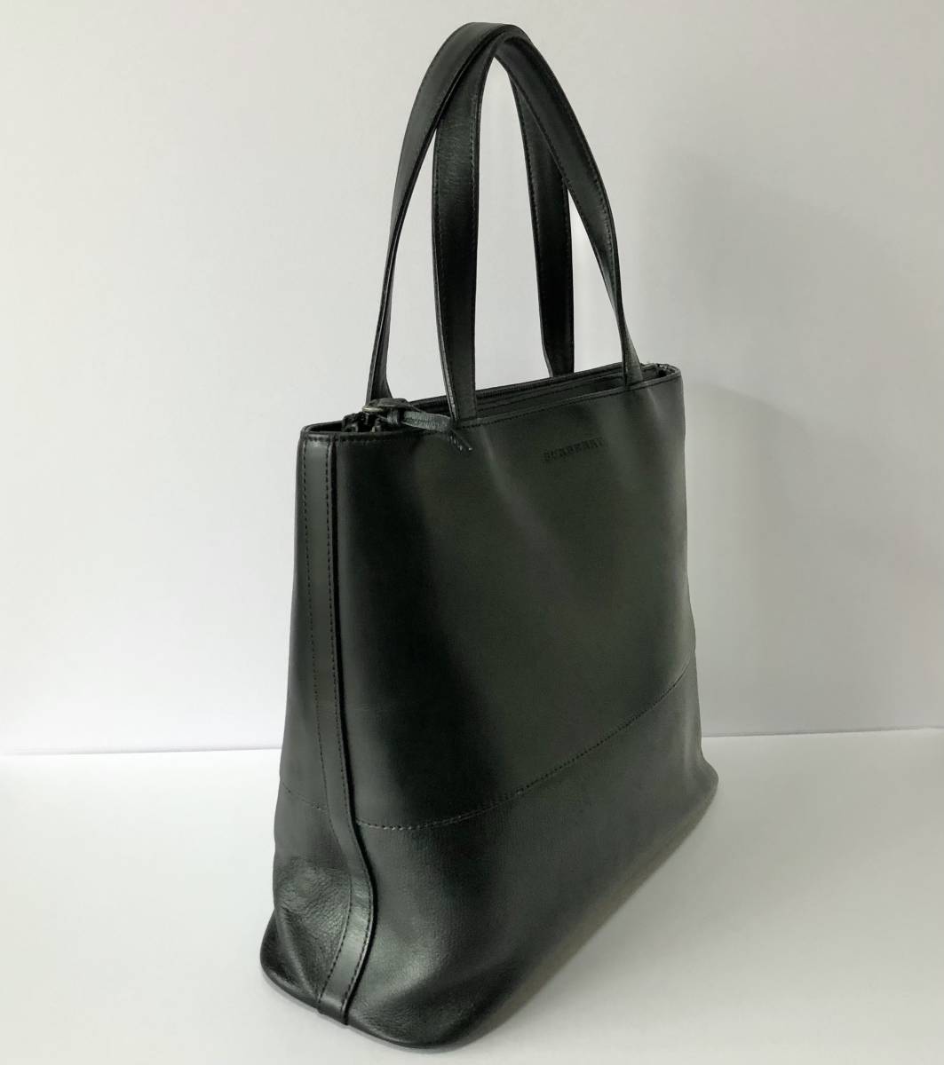 バーバリー BURBERRY ノバチェック裏地 本革 オールレザー