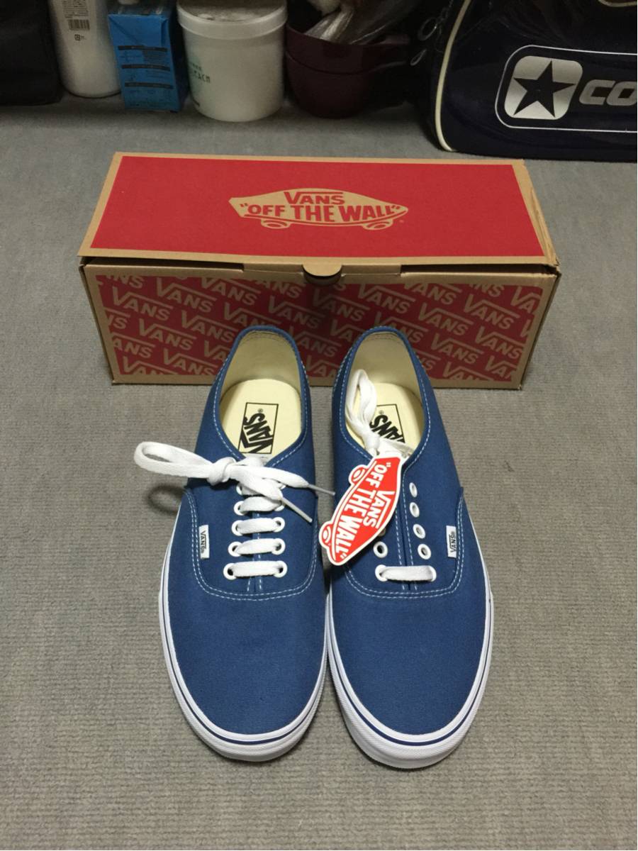 VANSバンズauthenticオーセンティック26.5新品ネイビー_画像1