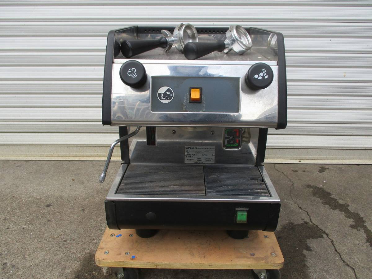 y544-19 PAVONI coffee machine 100V W370×D520×H510 used kitchen 