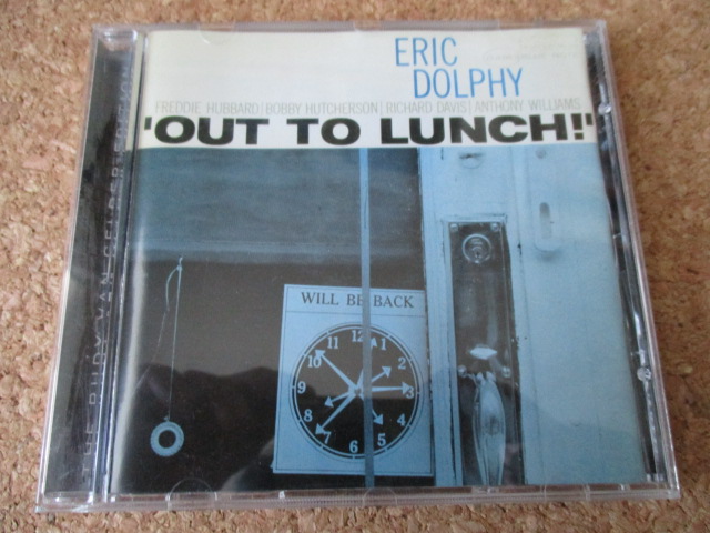 Eric Dolphy/Out To Lunch エリック・ドルフィー 64年 大傑作・大名盤♪！ 他界する、4か月前に残した、驚異の、即興演奏♪！_画像1