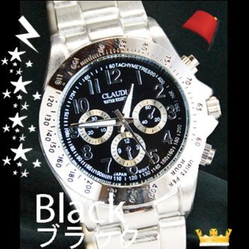 Men's　watch定番人気-DAYTONAモデル-数字盤◇メンズ腕時計