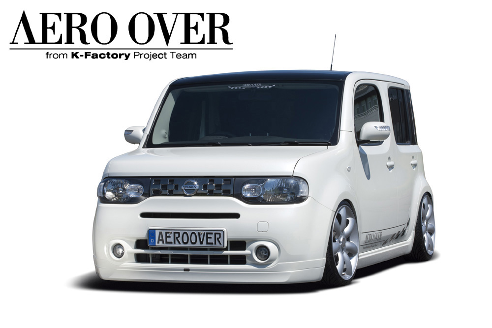 ＃Z12 日産キューブ用　ケーファクトリー/AEROOVER製　リアスタイリッシュハーフスポイラー新品(要在庫/納期確認）_画像5