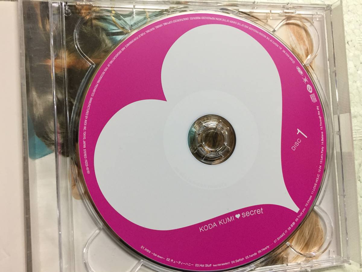 倖田夾未　　KODA KUMI　●　Secret　　　CD＋DVD 　同梱包可能_画像6