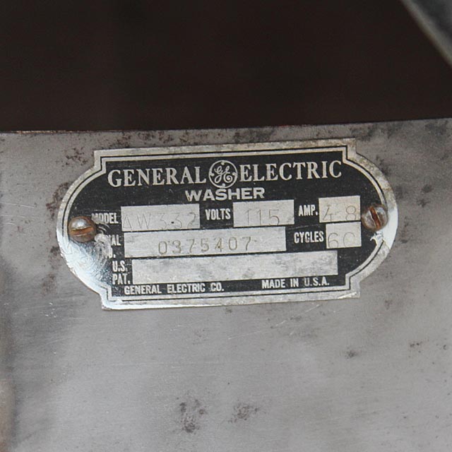  antique : America made zenelaru electric :1940 period : washing machine : in dust real : store : display : interior : furniture : Vintage : retro 