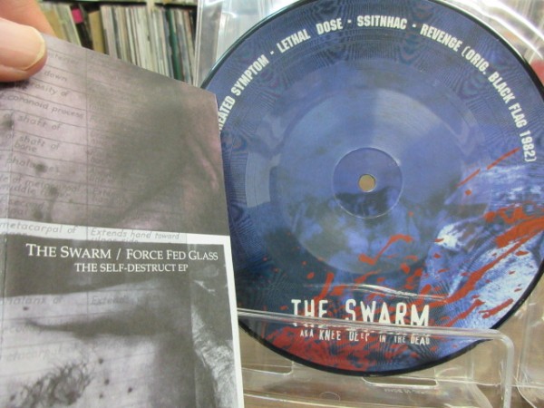 7h///ピクチャー盤//The Swarm/Force Fed Glass 「The Self-Destruct EP」//_画像2