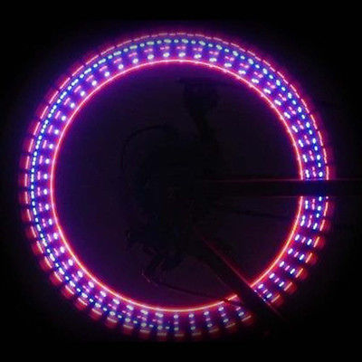 5粒の光…☆カラフルLEDバルブキャップ　光センサー付　タイヤに着けるドレスアップ　エアバルブキャップ　アクセサリー_画像4