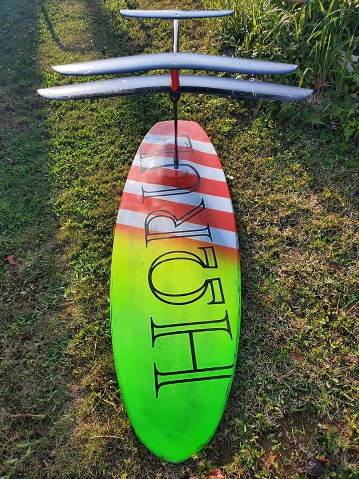 Horue carbon foil set . Kite kitefoil wing foil surf foil complete . すべてのサイズのウイング カイト サーフ _画像4