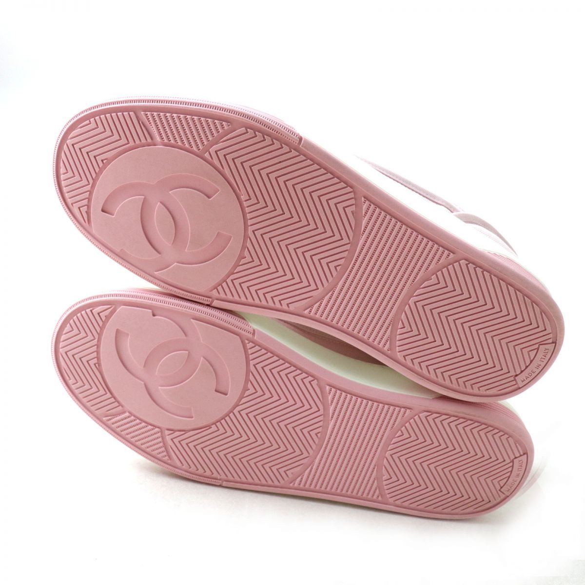 極美品◎イタリア製 CHANEL シャネル 21SS G37488 レディース ヒール