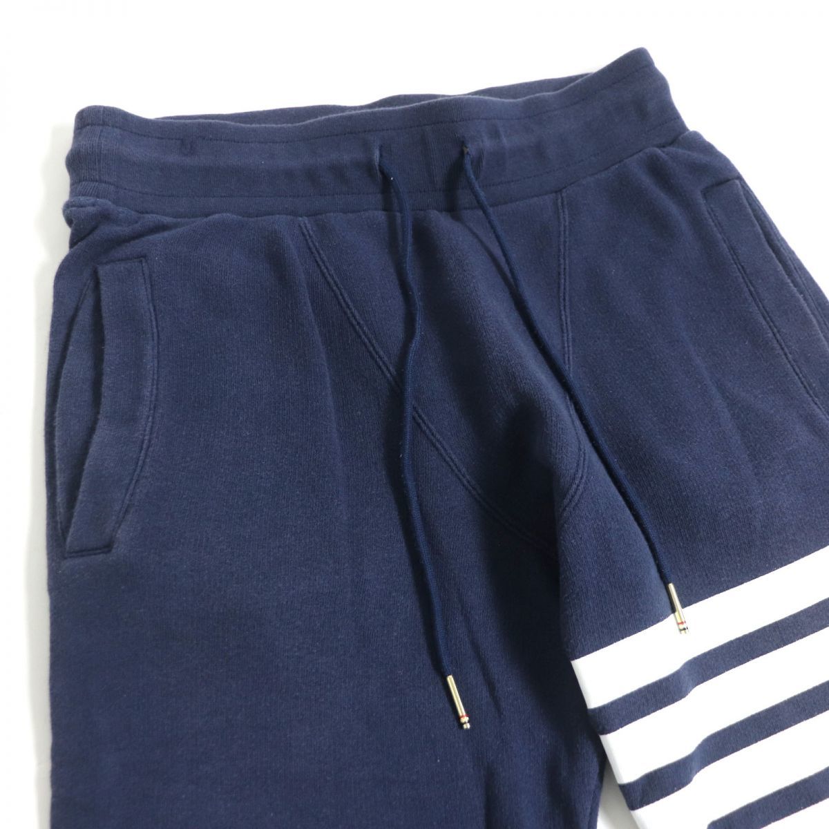 良品□THOM BROWNE/トムブラウン ラインデザイン トリコロール