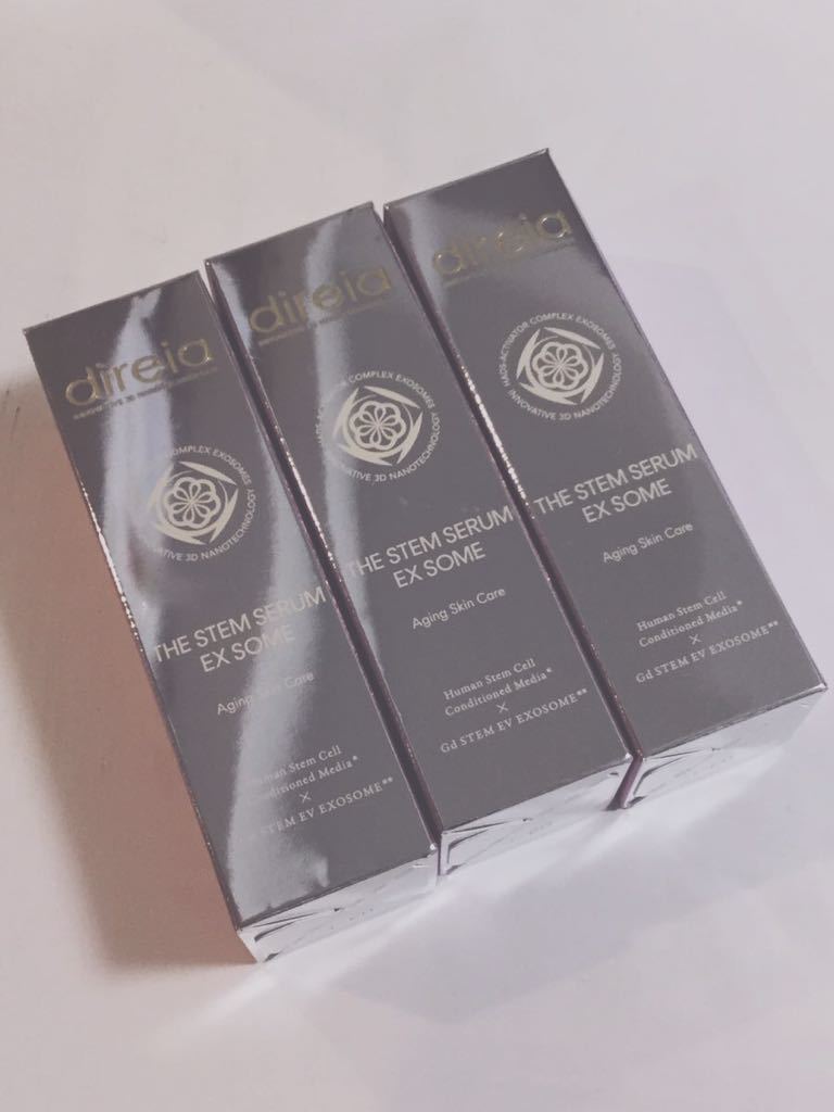 販売実績No.1 direiaディレイア ザ ステム セラム EX ソーム 30ml 3本