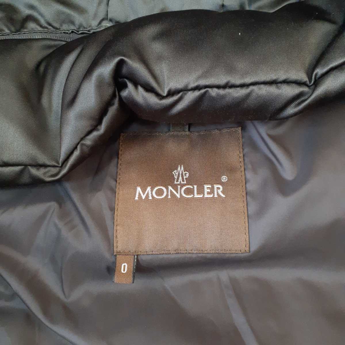 モンクレール、ファー付きジャケット、サイズ0、S、7号。MONCLER_画像6