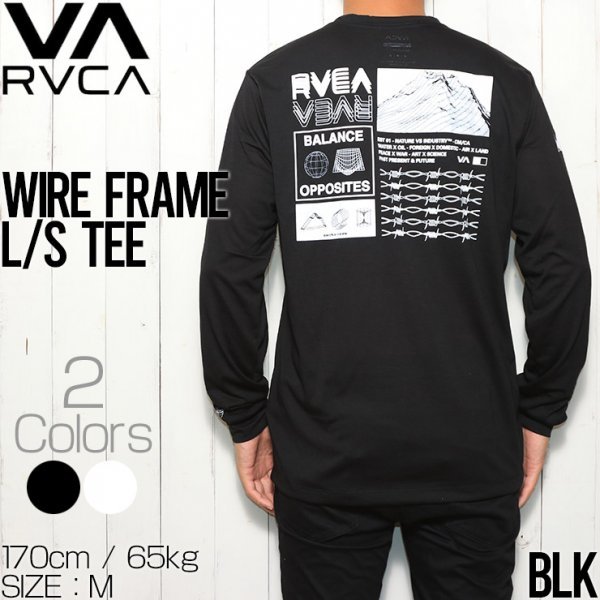 新しい到着 L/S FRAME WIRE ルーカ RVCA ロンT 【送料無料】ロングスリーブTEE TEE Sサイズ BLK AVYZT01083 Sサイズ 新しい到着 L/S FRAME WIRE ルーカ RVCA ロンT 【送料無料】ロングスリーブTEE TEE Sサイズ BLK AVYZT01083 Sサイズ