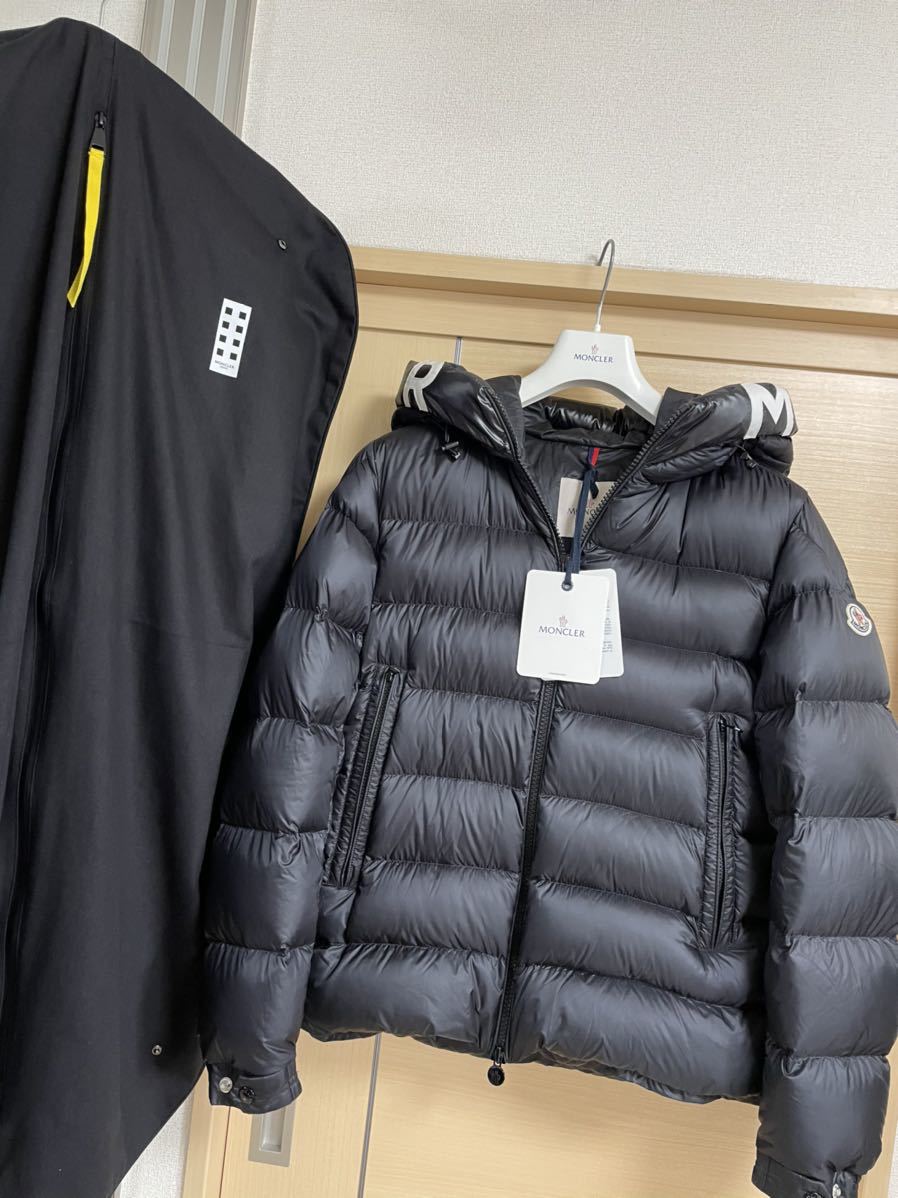 最終値下げ☆超美品タグ付おまけ付☆大人気完売☆国内正規品モンクレールSALZMAN黒2 MONCLER ダウンジャケット