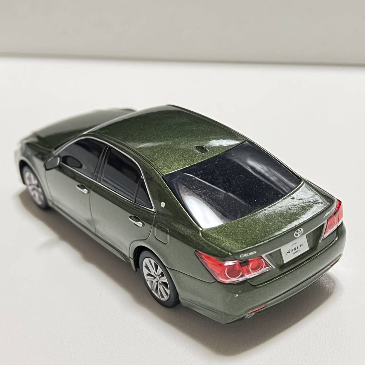 1/30 トヨタ クラウン アスリート 常盤色 カラーサンプル 210系 トキワイロ ミニカー 210 ジャパンカラー