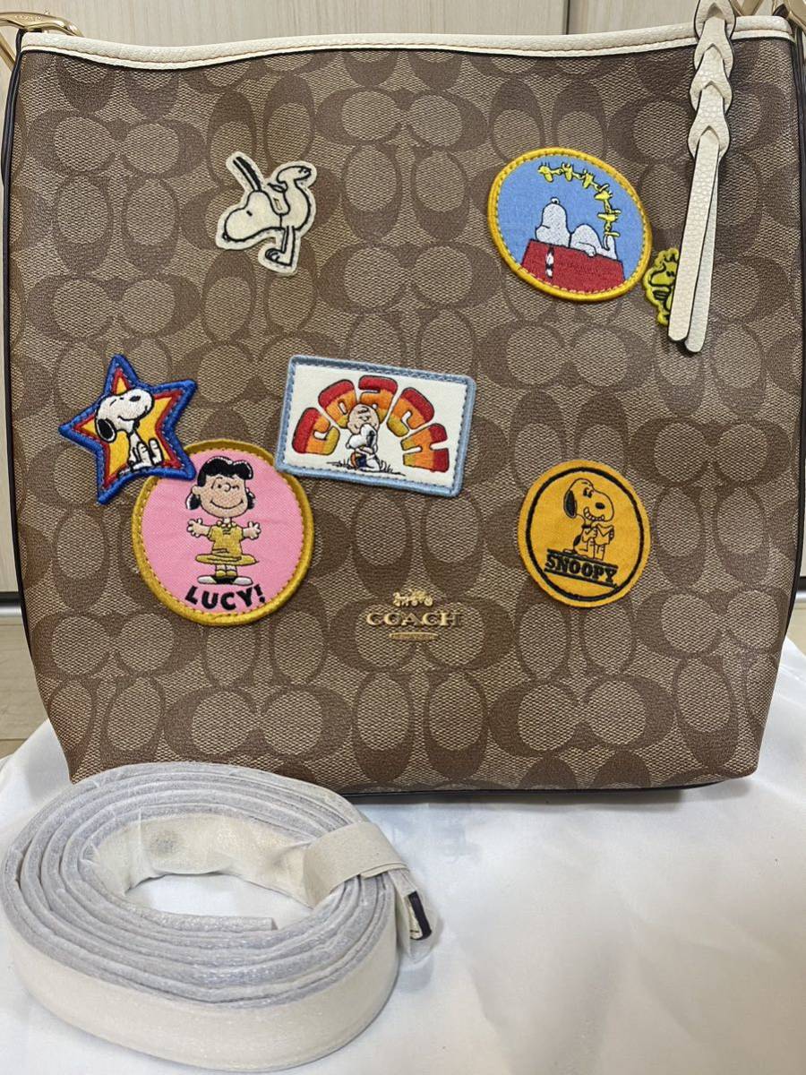 COACH コーチ.バック ボディバッグ シグネチャー ピーナッツコラボ 147