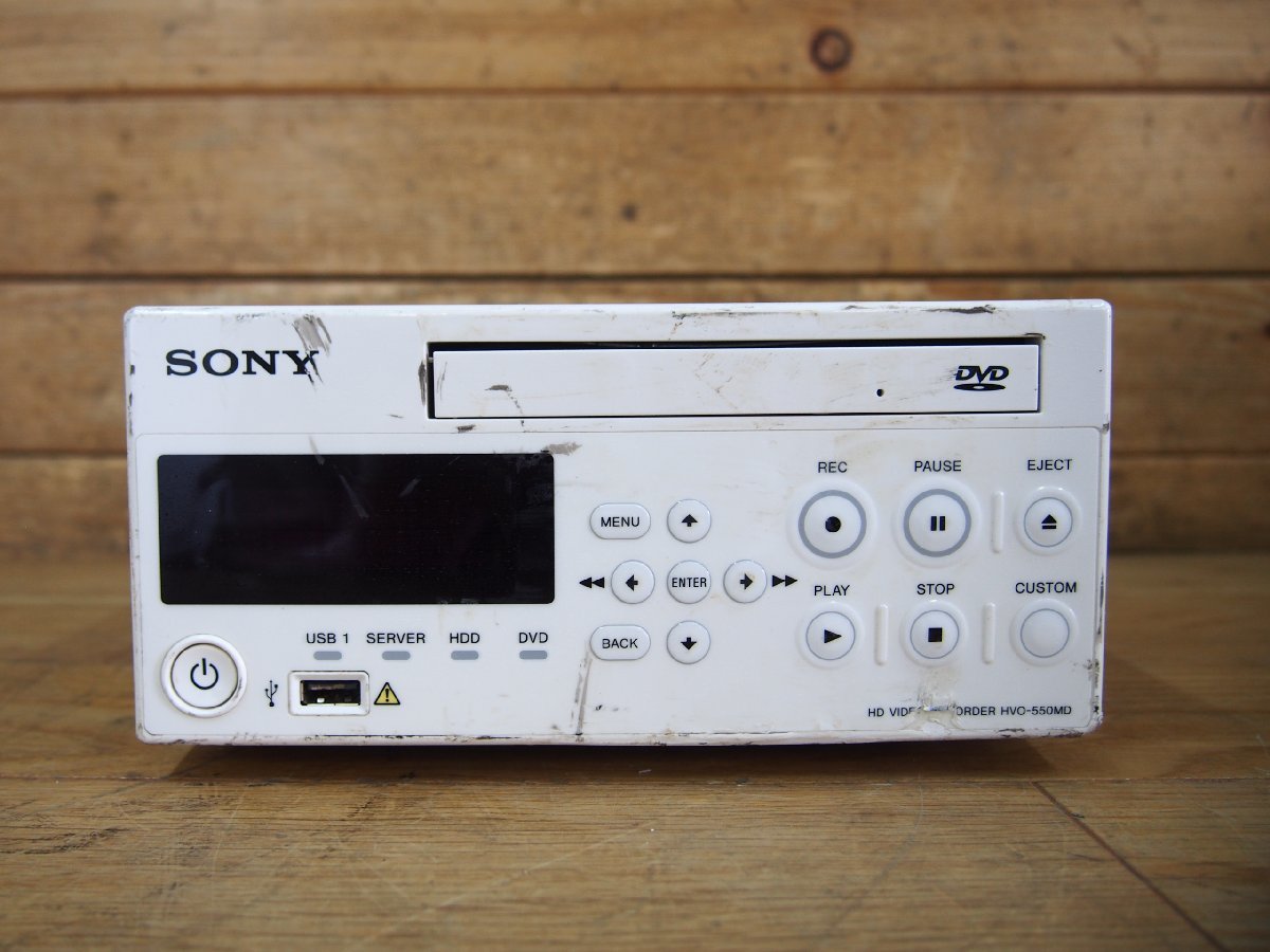 ☆【1W1004-1】 SONY ソニー HDビデオレコーダー HVO-550MD ジャンクの画像2