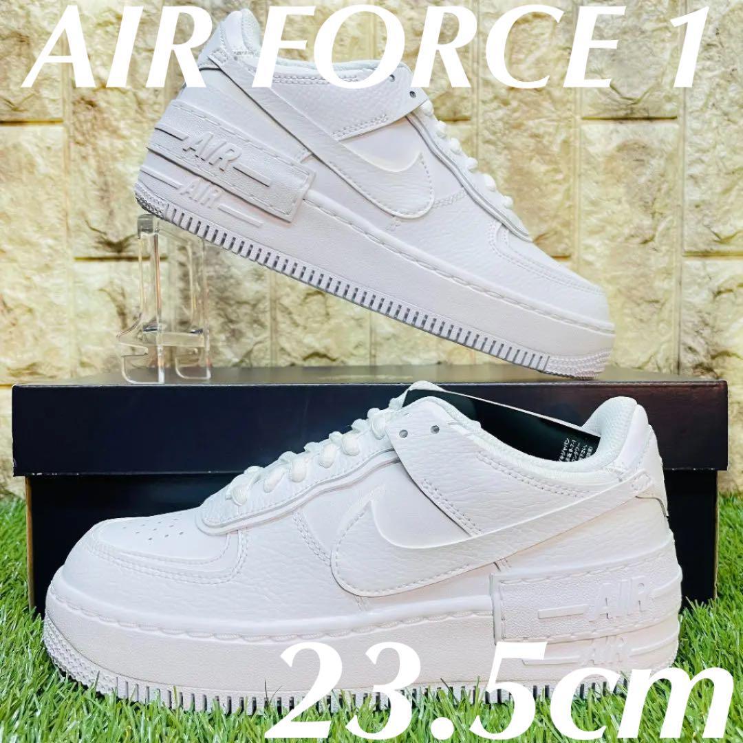 即決 ナイキ エアフォース1 シャドウ 白 ホワイト スニーカー NIKE W AIR FORCE 1 AF1 SHADOW 23.5cm 送料込み CI0919-100