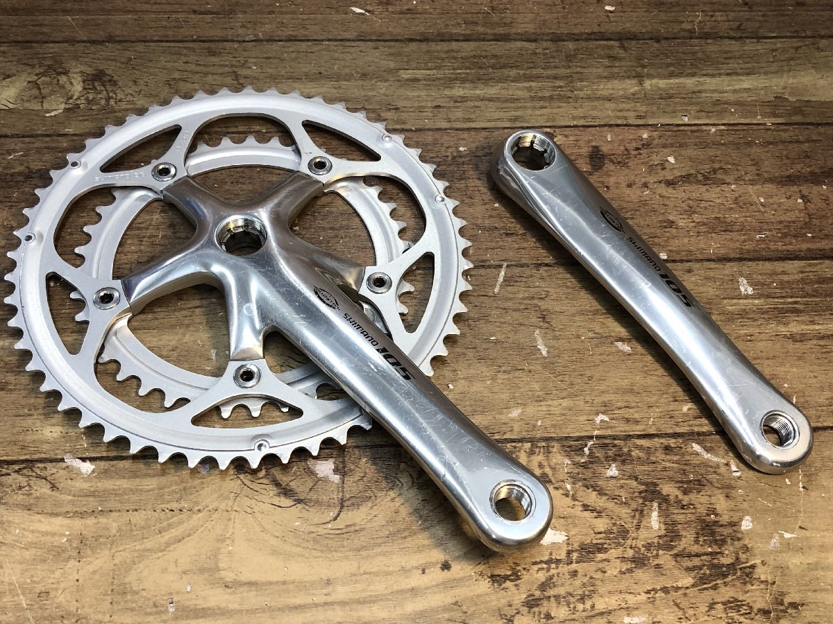 希少!!】 FC-5502 105 SHIMANO シマノ GF666 クランクセット 9S