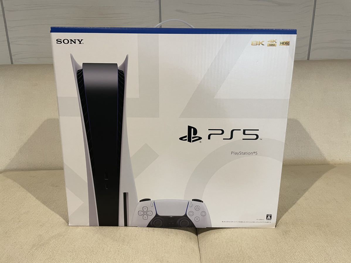 新品未使用 PS5 PlayStation5 本体 CFI-1200A01 ディスクドライブ搭載