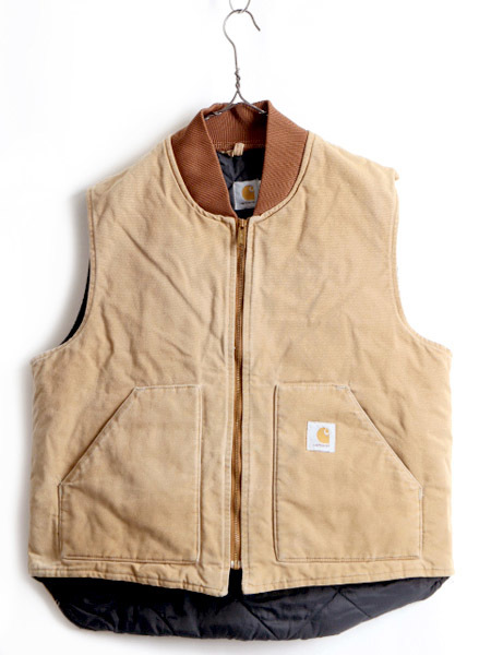 好評大人気 carhartt ベスト ダックベスト ブラウンの通販 by バーニー