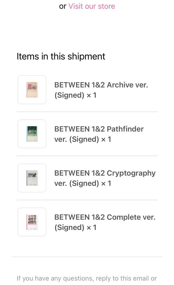 直筆サイン入り アメリカ限定盤CD Twice 『Between 1&2 』US K 直筆サイン入り アメリカ限定盤CD Twice 『Between 1&2 』US K
