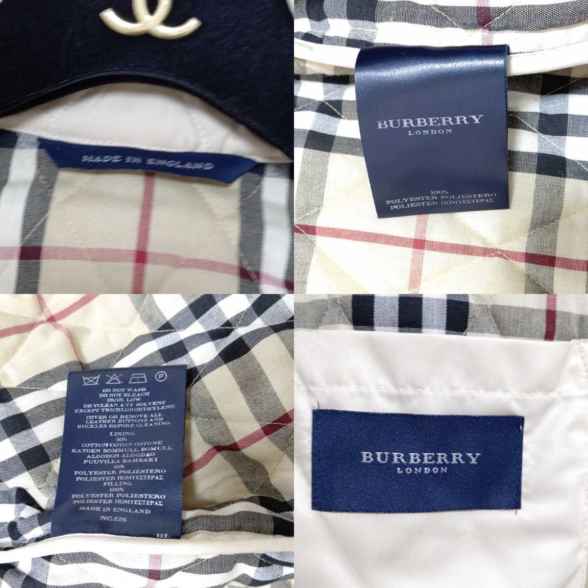 大きいサイズ ☆超美品☆ BURBERRY バーバリーロンドン キルティング