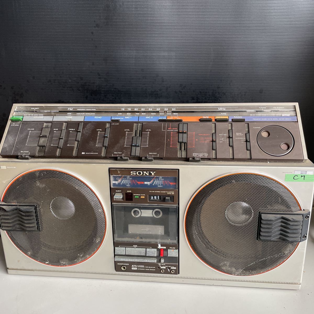 SONY ソニー CFS-99 ラジカセ - 通販 - www.photoventuresnamibia.com