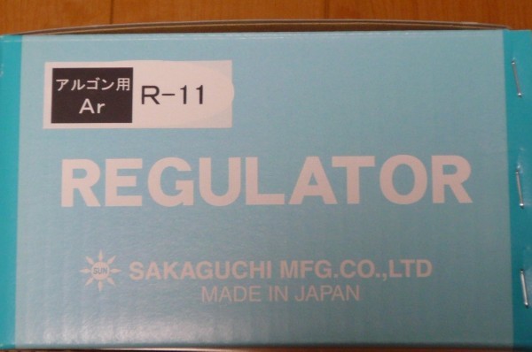日本製　アルゴンガス調整器　R-11　新品　_画像2