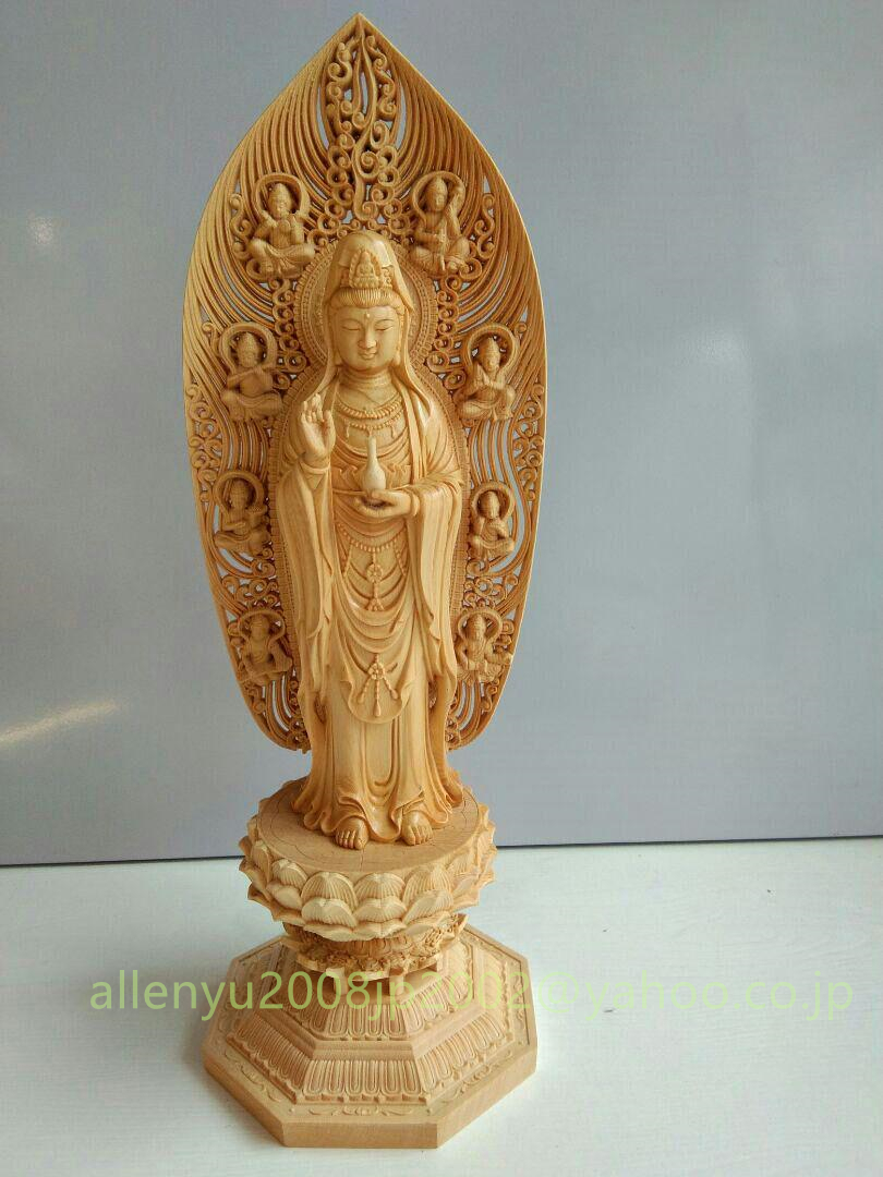 正規商品販売店 木製仏像 娑婆三聖 手作り 彫刻工芸品 精密細工 G