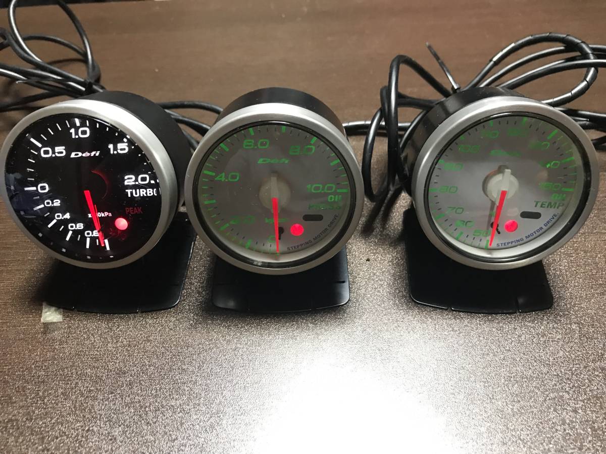 defi boost controller oil pressure gauge oil temperature gauge controller attaching 