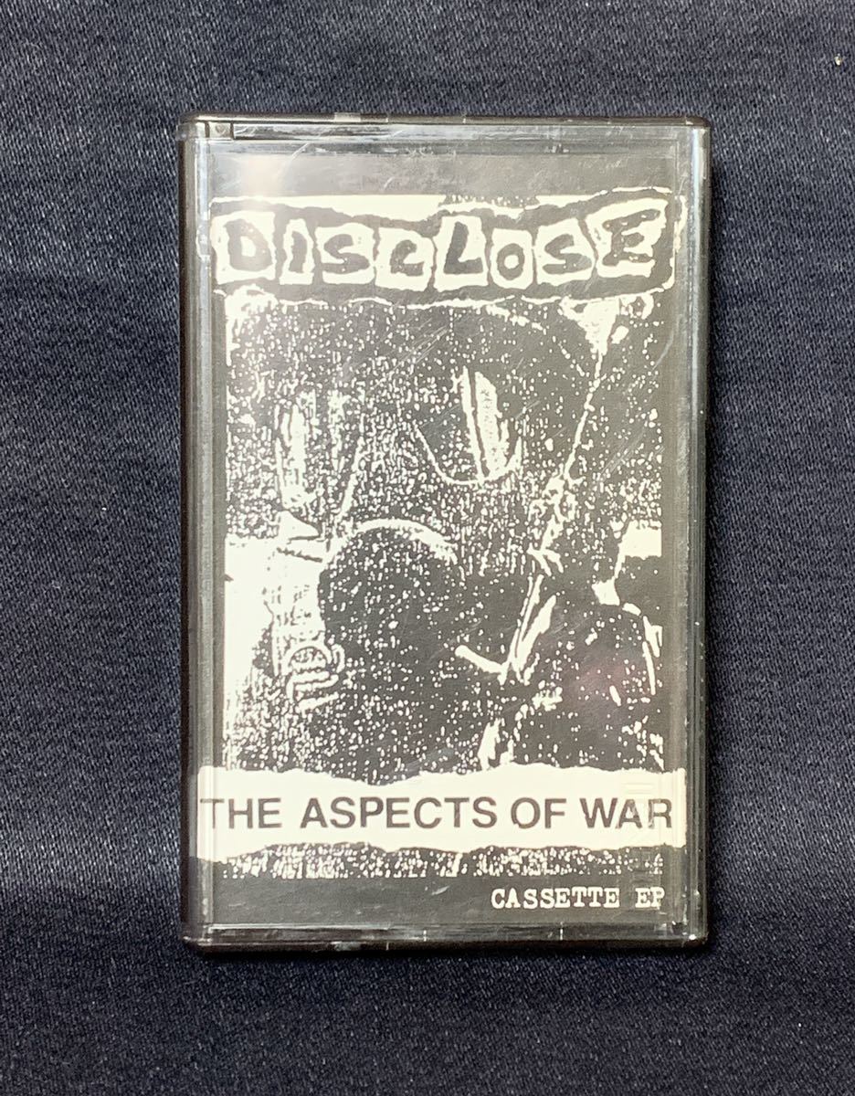 Super Rare REVEAL THE ASPECTS OF WAR 200 Limited Cassette Tape EP Hardcore CRUST WAR Consignment