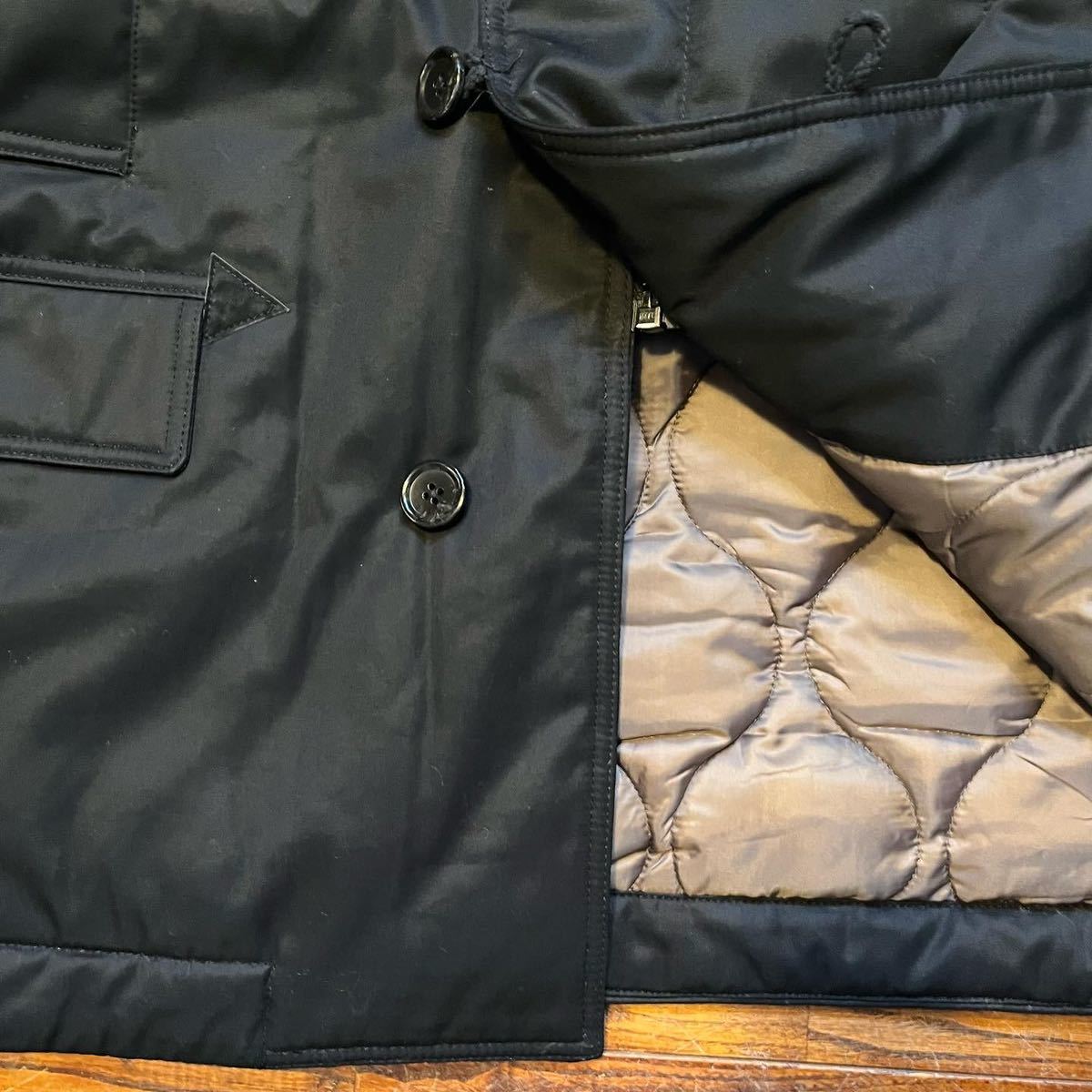 UNCROWD/アンクラウド JEEP COAT ブラック L ジープコート | charcas