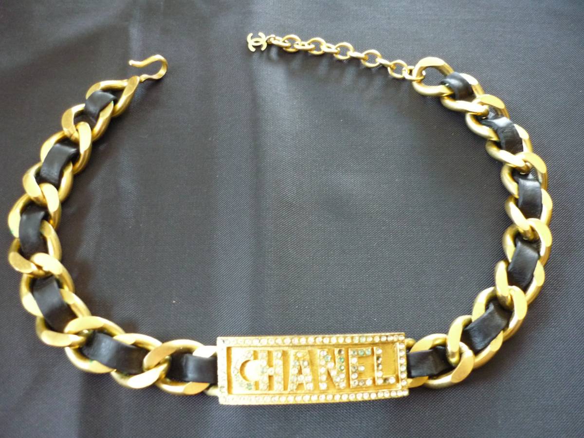 メーカー在庫限り品 シャネル CHANEL ヴィンテージチョーカー