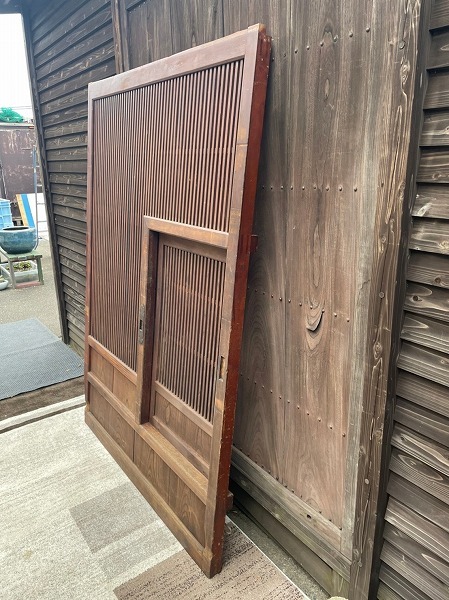  warehouse door old Japanese-style house old .. peace furniture wooden fittings old iron metal fittings antique warehouse door fittings sliding door . material natural tree small window 
