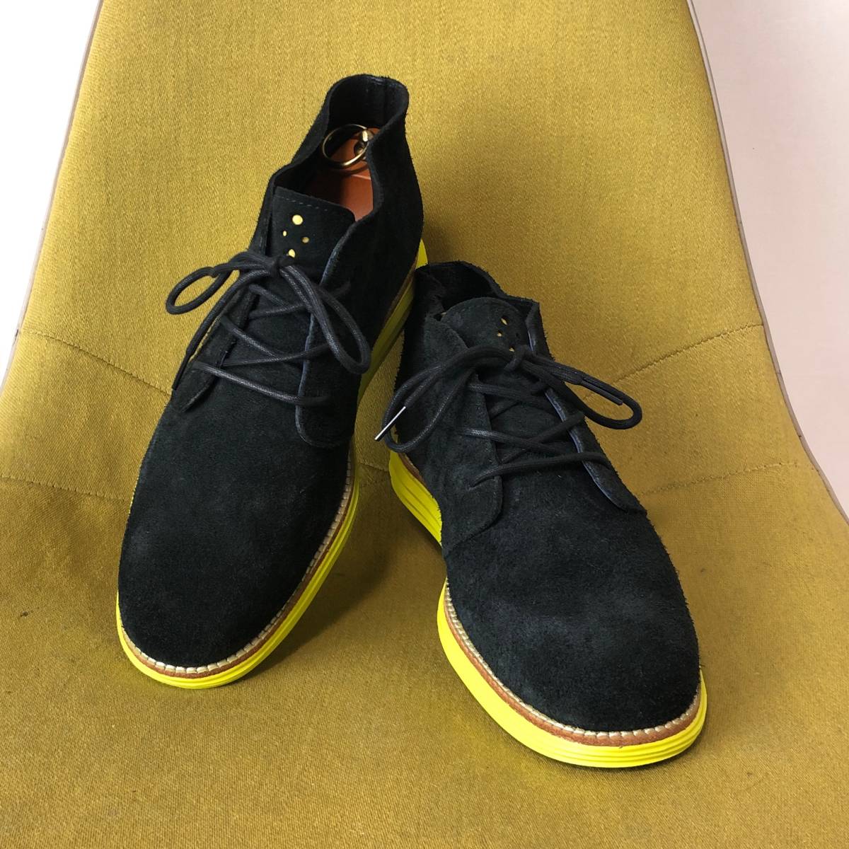 COLE HAAN コールハーン プレーントゥスエードレザーシューズ 9.5 27.5